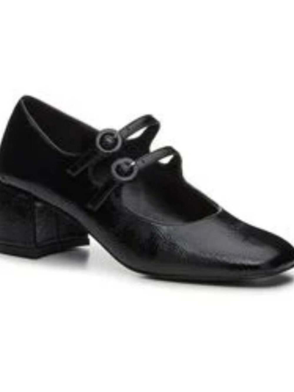 Steve Madden Jazalyn Mary Jane Pump Heels Shoe Black Size 8.5